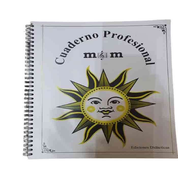 Cuaderno Pautado Profesional