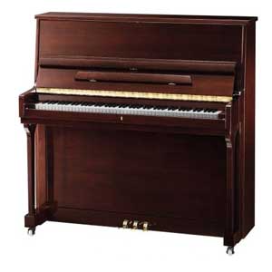 Piano vertical 115 cm Caoba